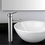 Contempra Single Control Vessel Bathroom Faucet in Polished Chrome