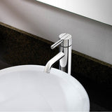 Contempra Single Control Vessel Bathroom Faucet in Polished Chrome