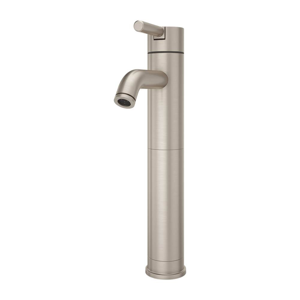Pfister - Contempra Single Control Vessel Bathroom Faucet in Brushed Nickel - Brushed Nickel