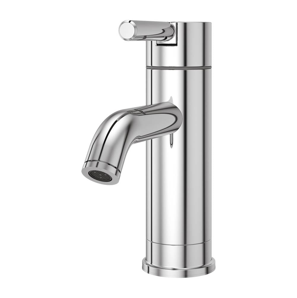 Pfister - Contempra Single Control 4'' Centerset Bathroom Faucet in Polished Chrome - Polished Chrome