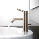 Contempra Single Control 4'' Centerset Bathroom Faucet in Brushed Nickel