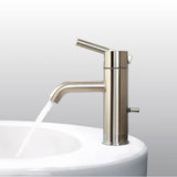 Contempra Single Control 4'' Centerset Bathroom Faucet in Brushed Nickel