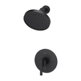 Pfister - Contempra 1-Handle Shower Only Trim in Matte Black - Matte Black
