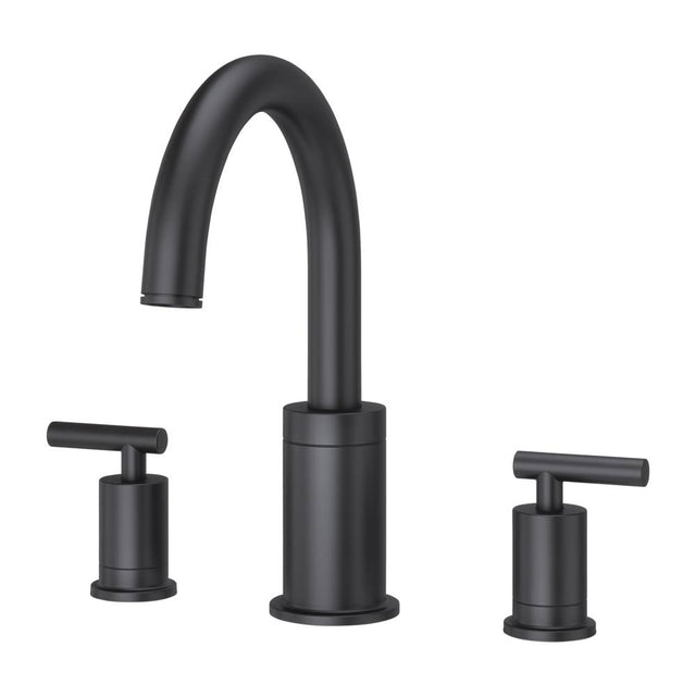 Pfister - Contempra 2-Handle Roman Tub Trim Handles in Matte Black - Matte Black