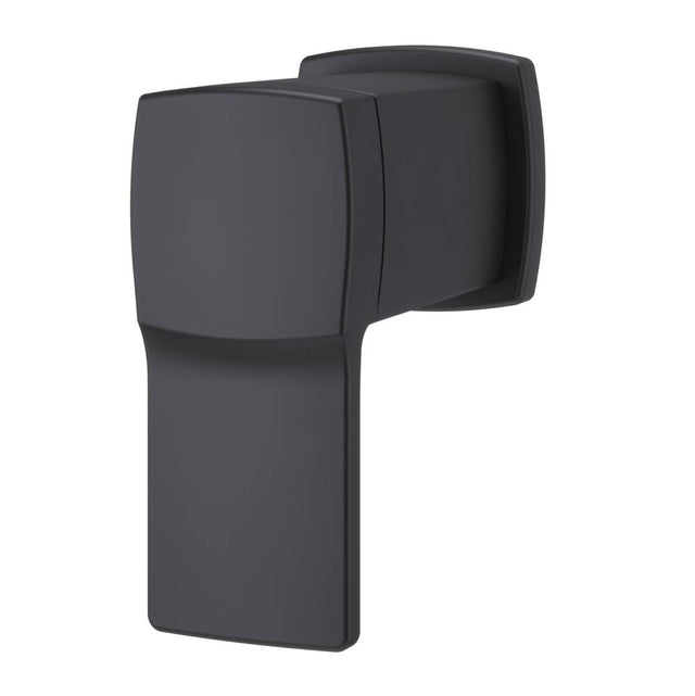 Pfister - T/S 16 DA DVTR TRM W/HDL BK - Matte Black