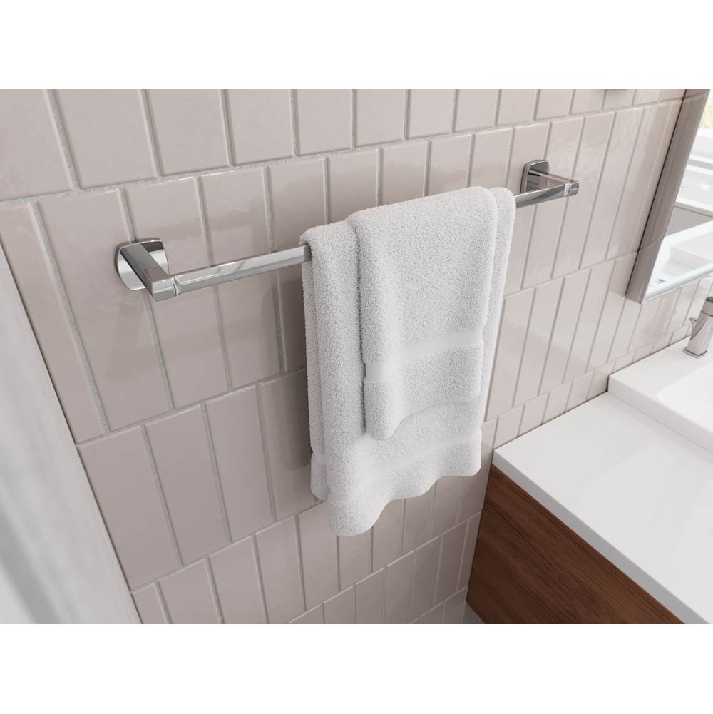 Deckard 24'' Towel Bar in Matte Black