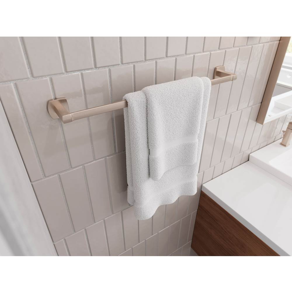 Deckard 24'' Towel Bar in Matte Black