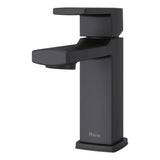 Pfister - Deckard Single Control 4'' Centerset Bathroom Faucet in Matte Black - Matte Black