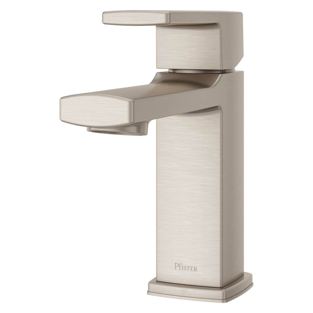 Pfister - Deckard Single Control 4'' Centerset Bathroom Faucet in Brushed Nickel - Brushed Nickel