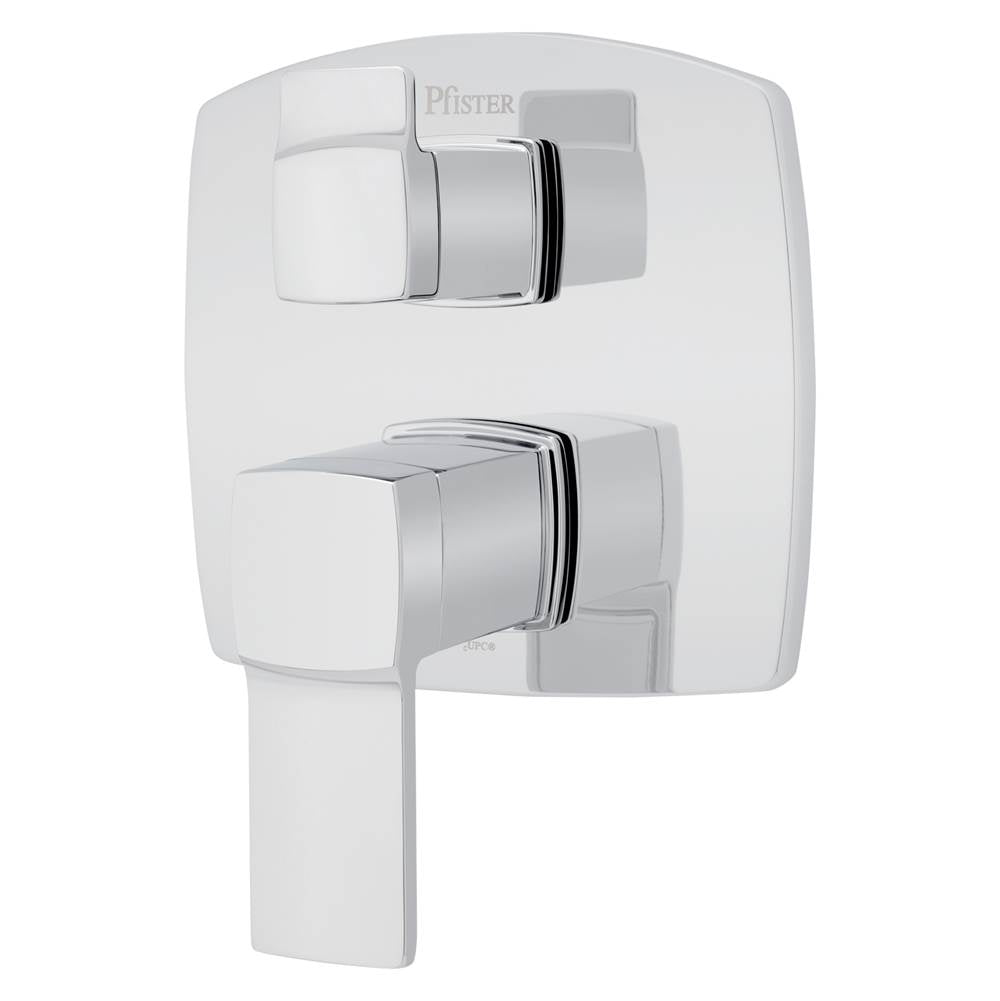 Pfister - Deckard Stacked Diverter Trim Kit in Polished Chrome - Polished Chrome