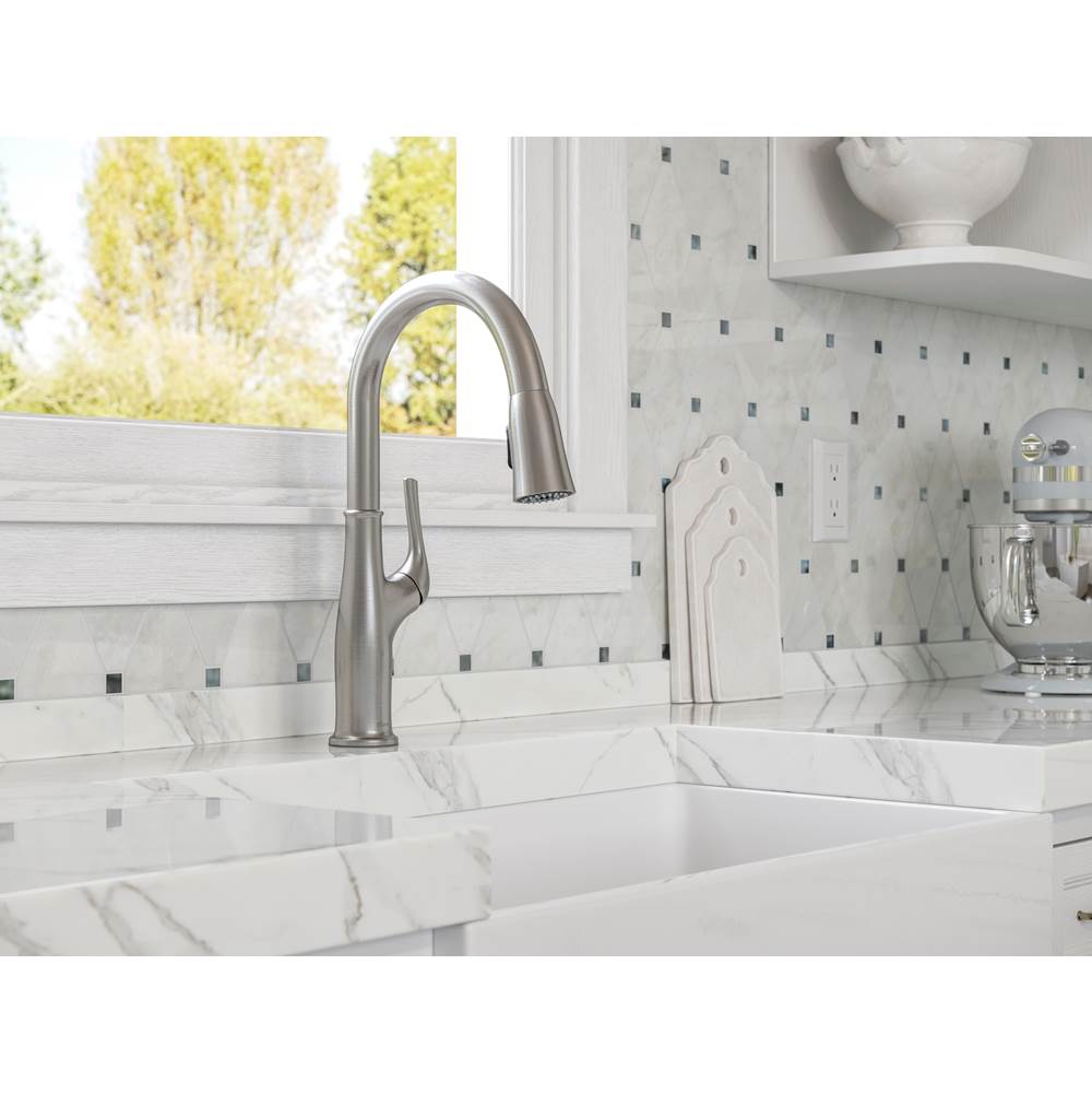 Highbury Pulldown Kitchen Faucet in Polished Chrome