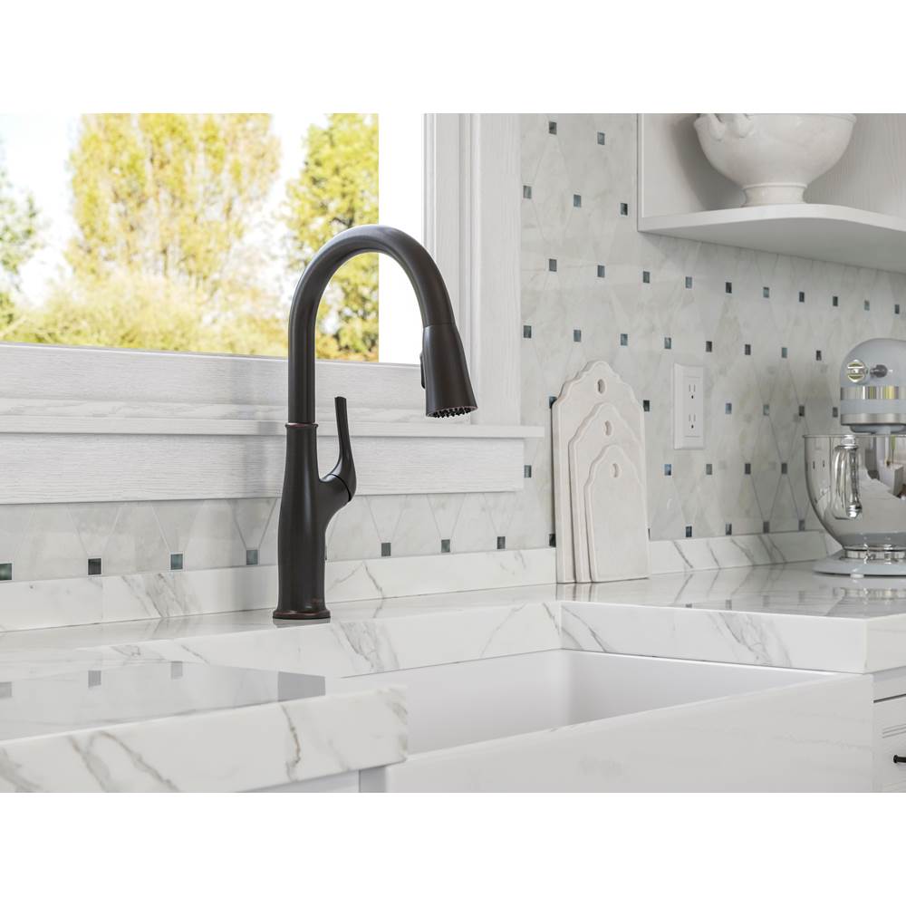 Highbury Pulldown Kitchen Faucet in Polished Chrome