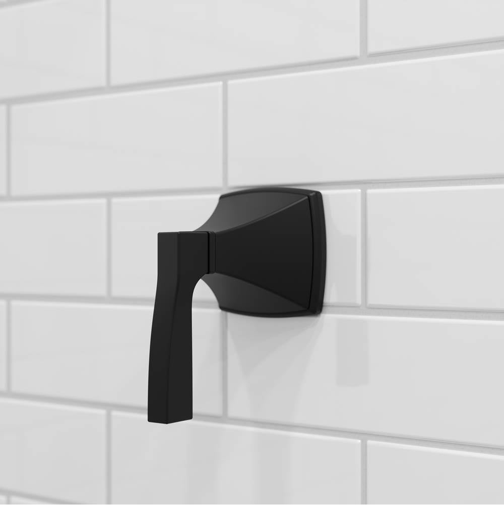 Holliston Shower Diverter Trim in Brushed Gold