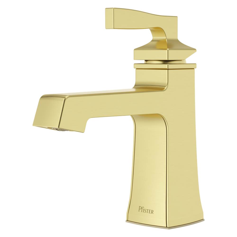 Pfister - Holliston Single Control  Bathroom Faucet in Brushed Gold - Brushed Gold