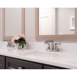 Holliston 4 in Centerset Bathroom Faucet in Brushed Gold