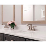 Holliston 4 in Centerset Bathroom Faucet in Brushed Gold
