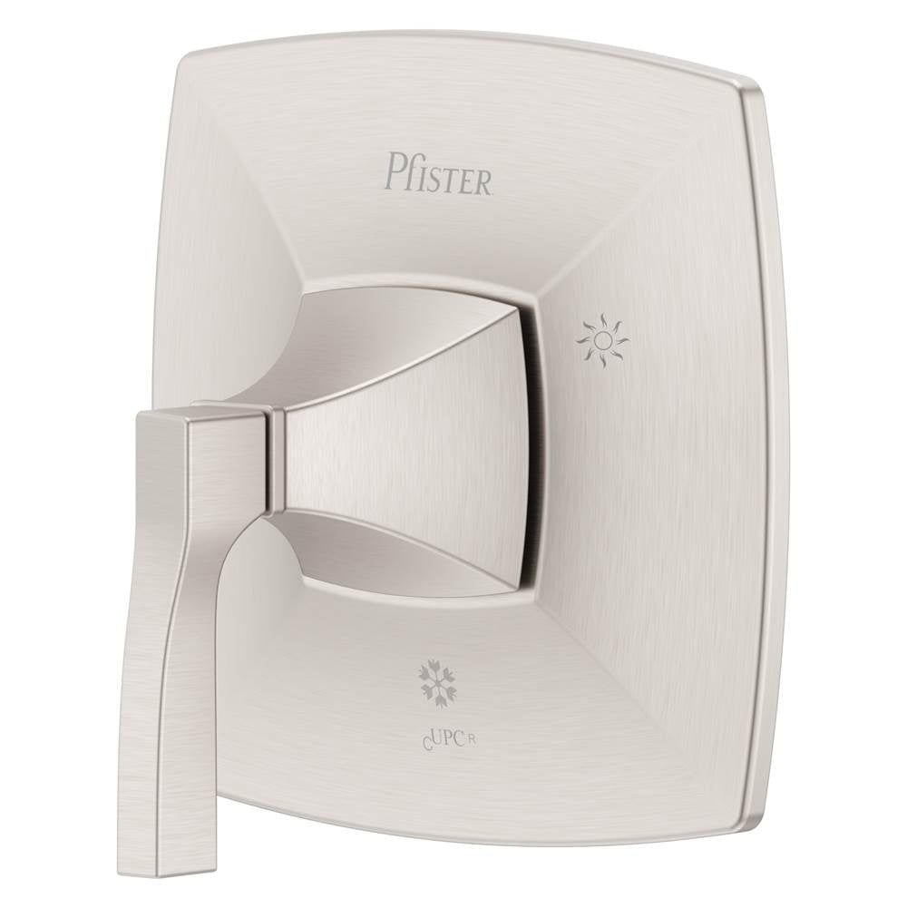 Pfister - Holliston Diverter Valve Trim in Spot Defense Brushed Nickel - Spot Defense Brushed Nickel