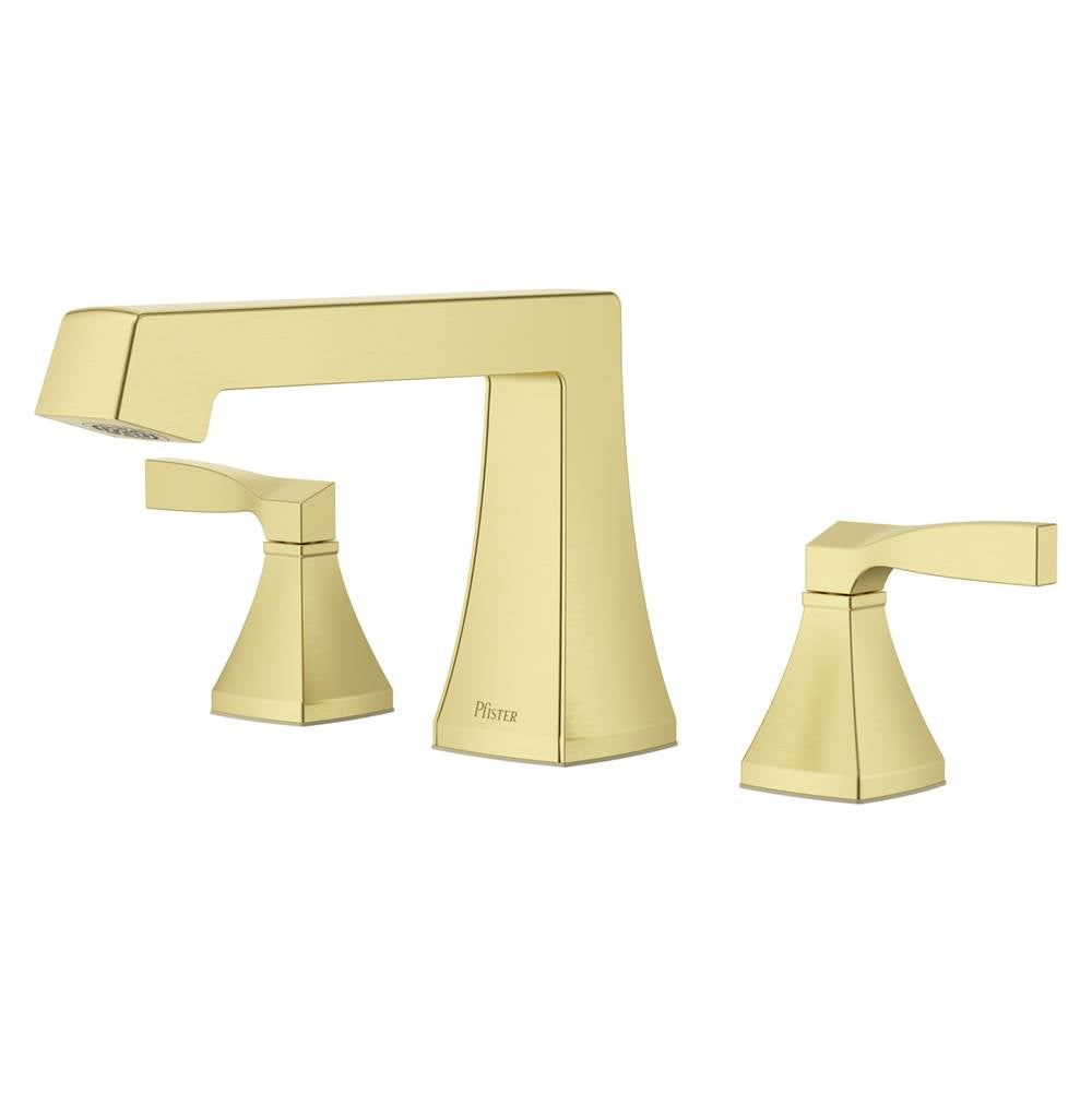 Pfister - Holliston Roman Tub Faucet Trim in Brushed Gold - Brushed Gold