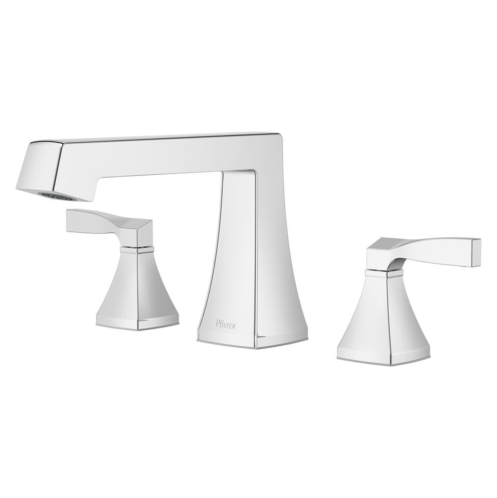 Pfister - Holliston Roman Tub Faucet Trim in Polished Chrome - Polished Chrome