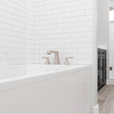 Holliston Roman Tub Faucet Trim in Brushed Gold