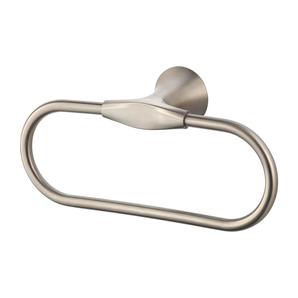 Pfister - Kenzo Towel Ring in Brushed Nickel - Brushed Nickel