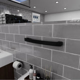 Kenzo 18'' Towel Bar in Matte Black