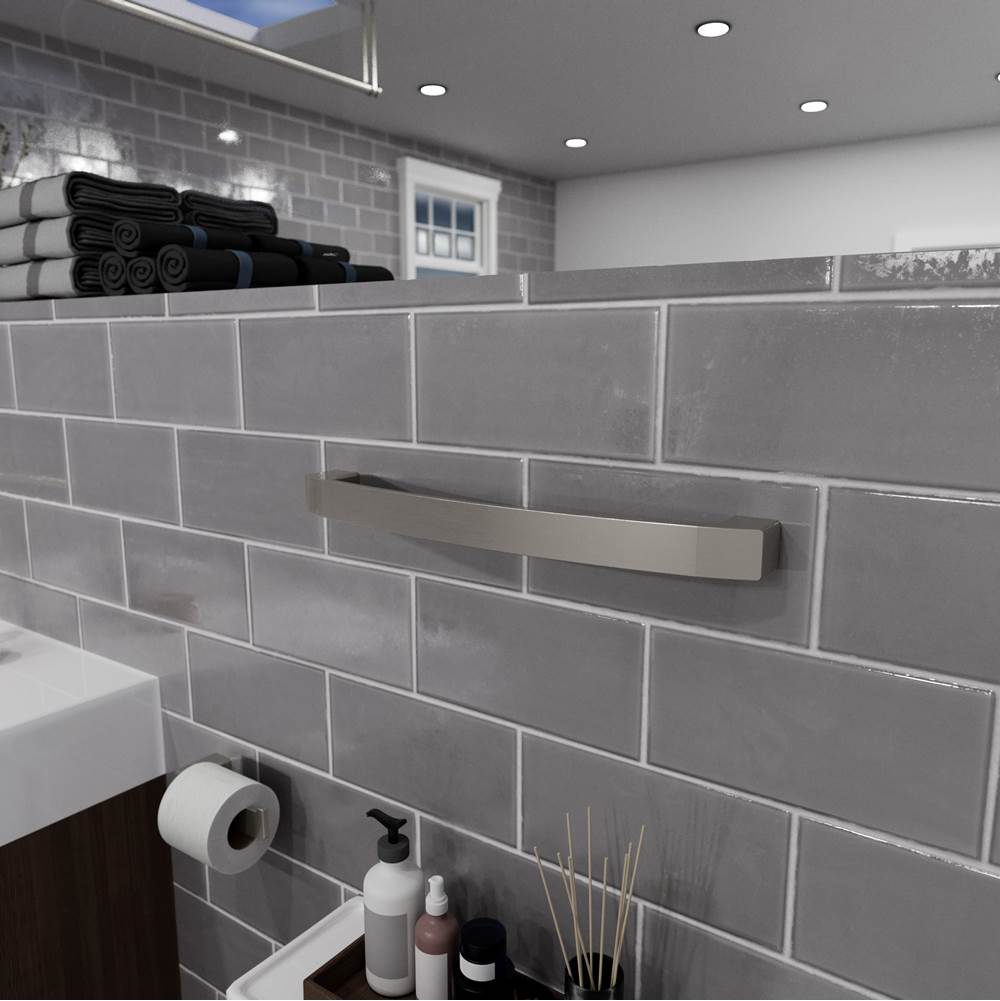 Kenzo 18'' Towel Bar in Matte Black