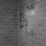 Kenzo Adjustable Slidebar Handheld Shower Kit in Matte Black