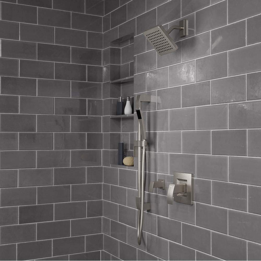 Kenzo Adjustable Slidebar Handheld Shower Kit in Matte Black