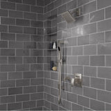 Kenzo Adjustable Slidebar Handheld Shower Kit in Matte Black
