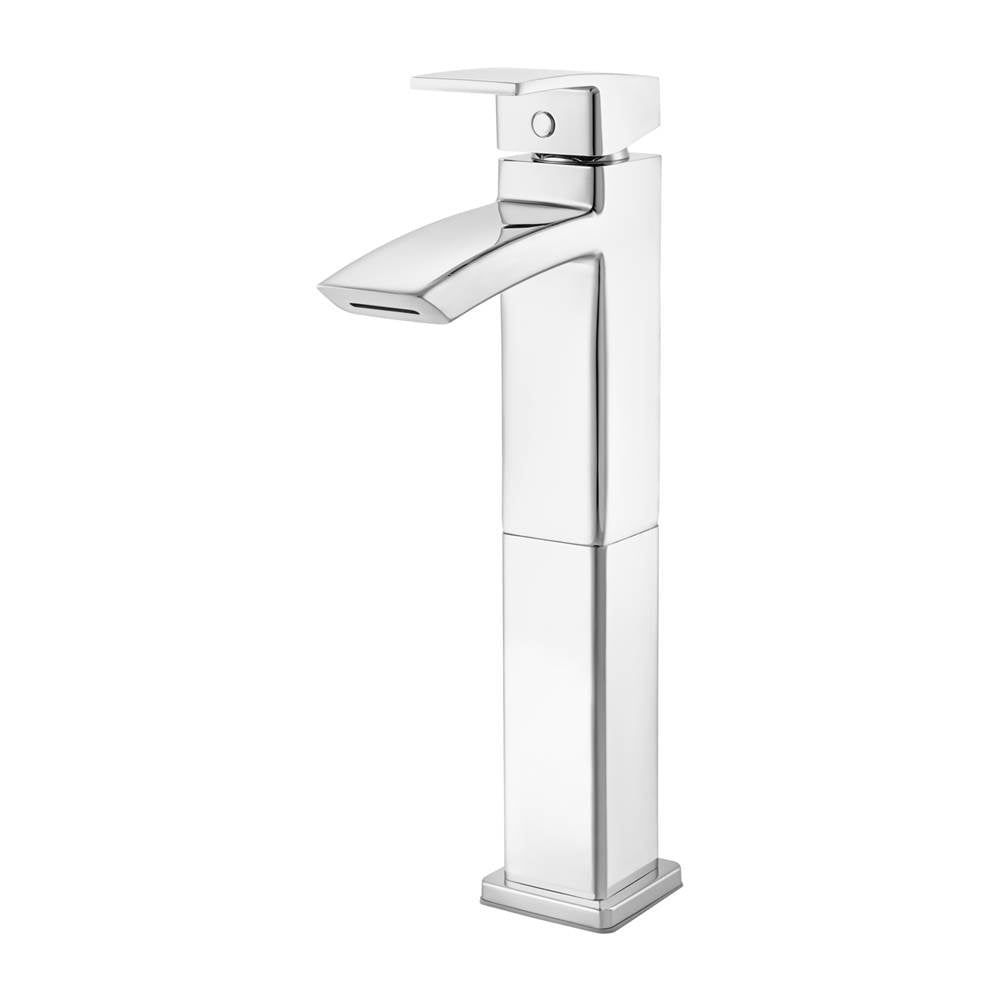 Pfister - Kenzo Single Control Vessel Bathroom Faucet in Polished Chrome - Polished Chrome
