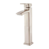 Pfister - Kenzo Single Control Vessel Bathroom Faucet in Brushed Nickel - Brushed Nickel