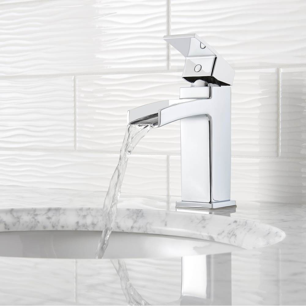 Kenzo Single Control 4'' Centerset Bathroom Faucet in Black