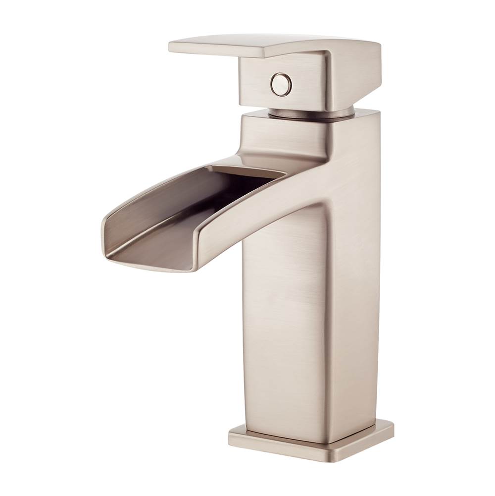 Pfister - Kenzo Single Control 4'' Centerset Bathroom Faucet in Brushed Nickel - Brushed Nickel