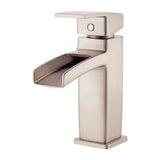 Pfister - Kenzo Single Control 4'' Centerset Bathroom Faucet in Brushed Nickel - Brushed Nickel