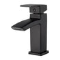 Pfister - Kenzo Single Control 4'' Centerset Bathroom Faucet in Black - Matte Black