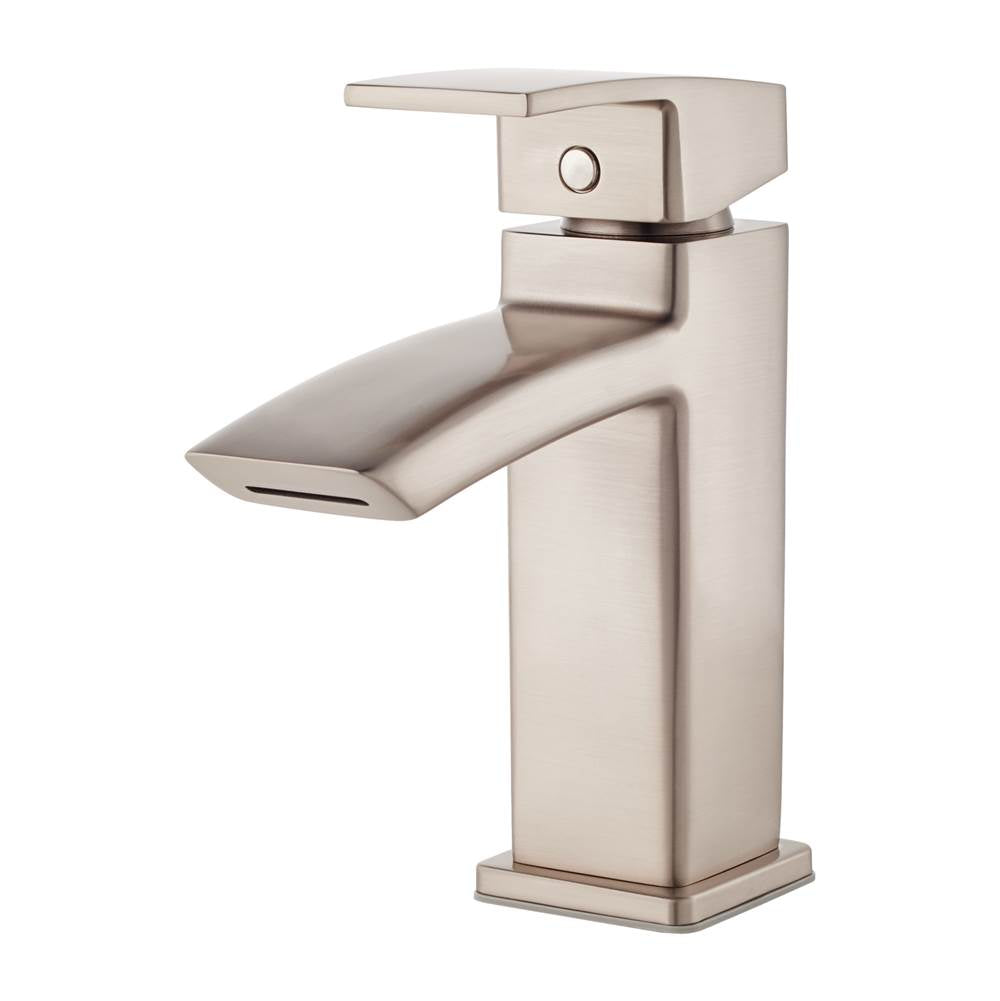 Pfister - Kenzo Single Control 4'' Centerset Bathroom Faucet in Brushed Nickel - Brushed Nickel