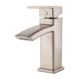 Pfister - Kenzo Single Control 4'' Centerset Bathroom Faucet in Brushed Nickel - Brushed Nickel