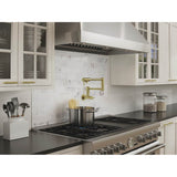 Lita 2-Handle 1-Hole Potfiller Kitchen Faucet in Matte Black