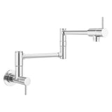 Lita 2-Handle 1-Hole Potfiller Kitchen Faucet in Matte Black