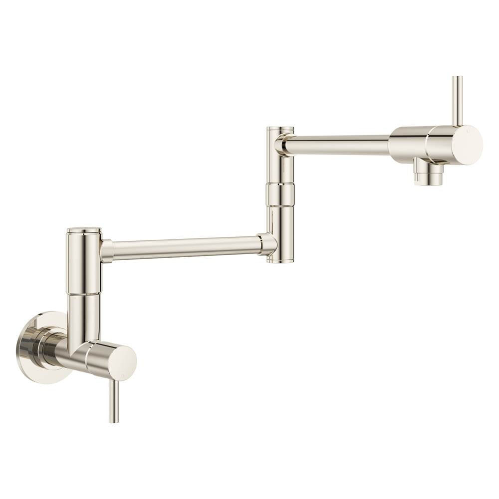Pfister - Lita 2-Handle 1-Hole Potfiller Kitchen Faucet in Polished Nickel - Polished Nickel