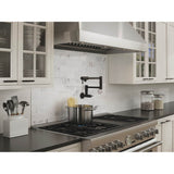 Lita 2-Handle 1-Hole Potfiller Kitchen Faucet in Matte Black