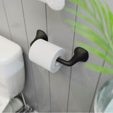 McAllen Toilet Paper Holder in Matte Black