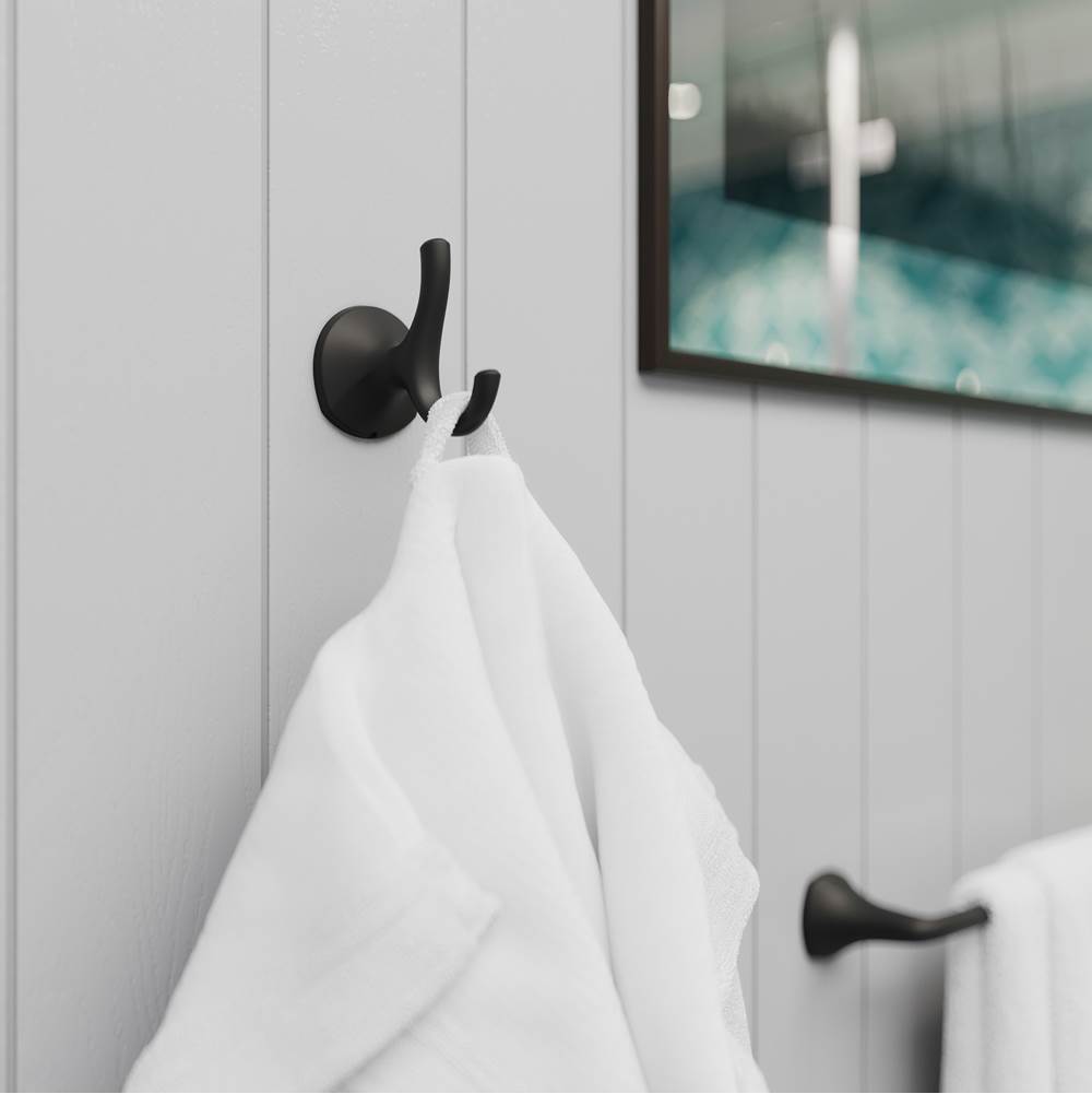 McAllen Robe Hook in Matte Black