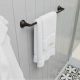 McAllen 24 in. Towel Bar in Matte Black