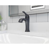 McAllen Single-Control Bathroom Faucet in Matte Black