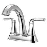 Pfister - McAllen 2-Handle 4'' Centerset Bathroom Faucet in Polished Chrome - Polished Chrome