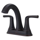 Pfister - McAllen 2-Handle 4'' Centerset Bathroom Faucet in Tuscan Bronze - Tuscan Bronze