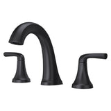 Pfister - McAllen 2-Handle 8'' Widespread Bathroom Faucet in  Matte Black - Matte Black
