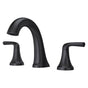 Pfister - McAllen 2-Handle 8'' Widespread Bathroom Faucet in  Matte Black - Matte Black